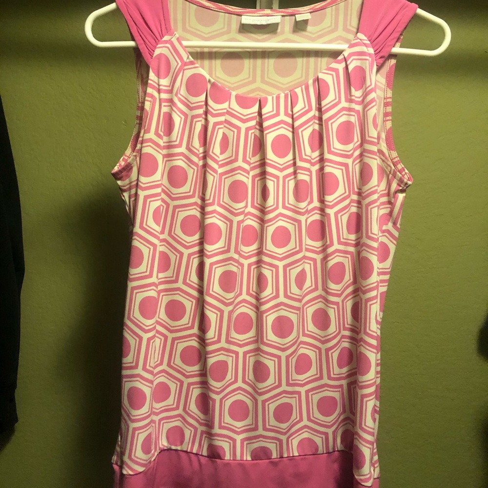 New York and Company sleeveless blouse